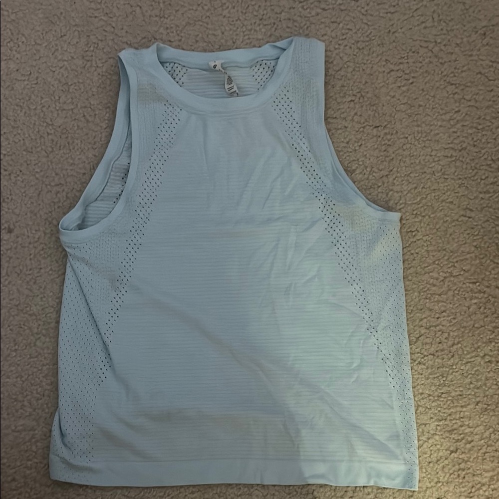 Lululemon Athletica Blue Tank Top